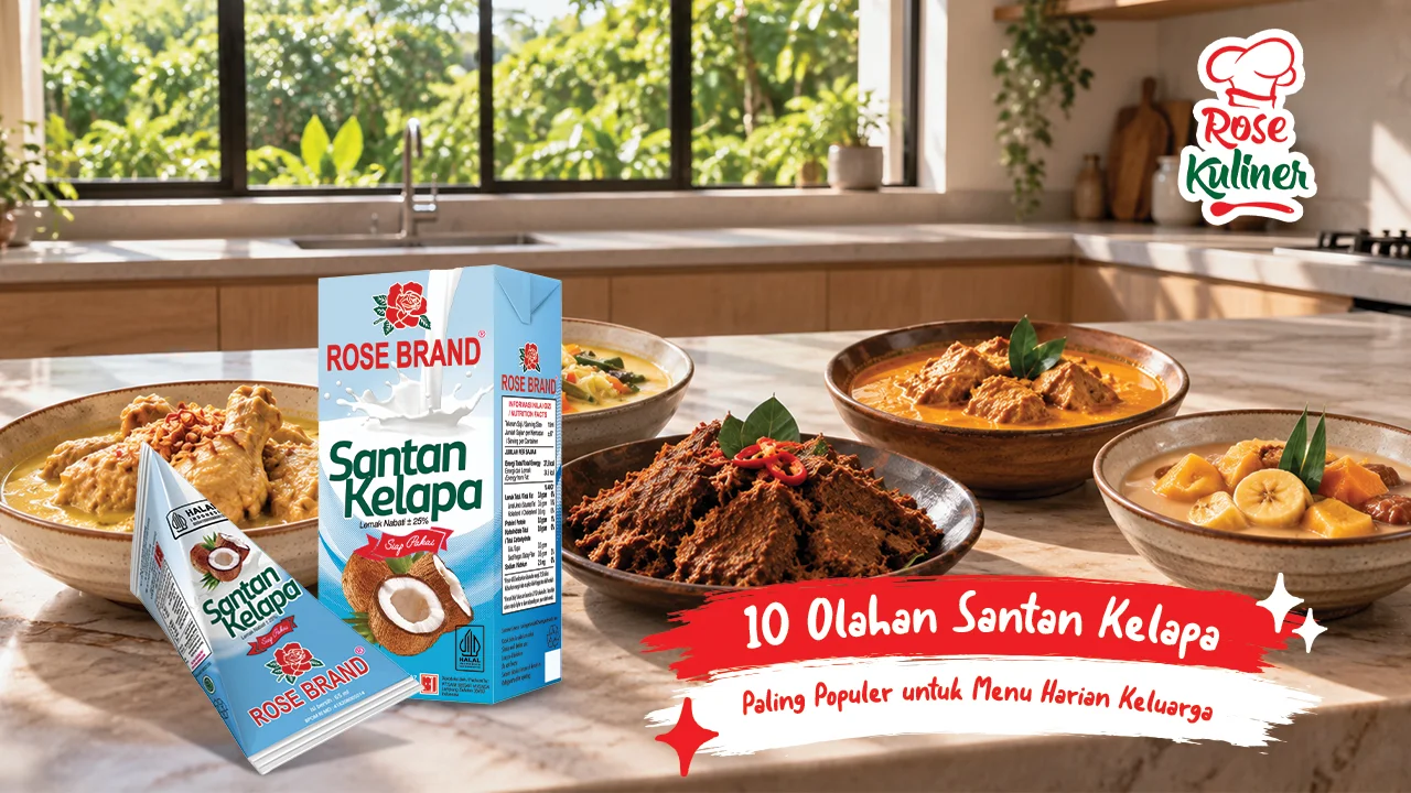 10 Olahan Santan Kelapa Paling Populer untuk Menu Harian Keluarga