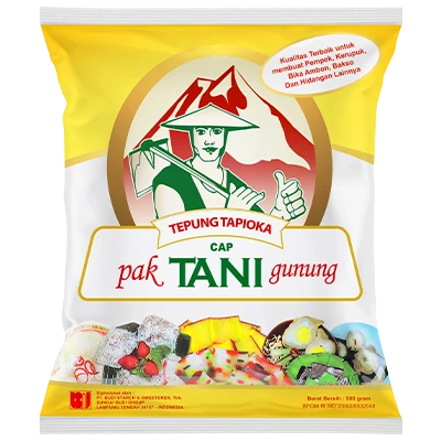Tepung Tapioka Cap Pak Tani Gunung